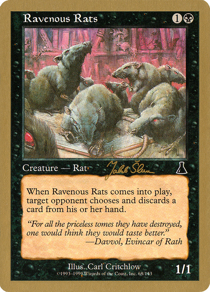 Ravenous Rats (Jakub Slemr) [World Championship Decks 1999] | RetroPlay Games