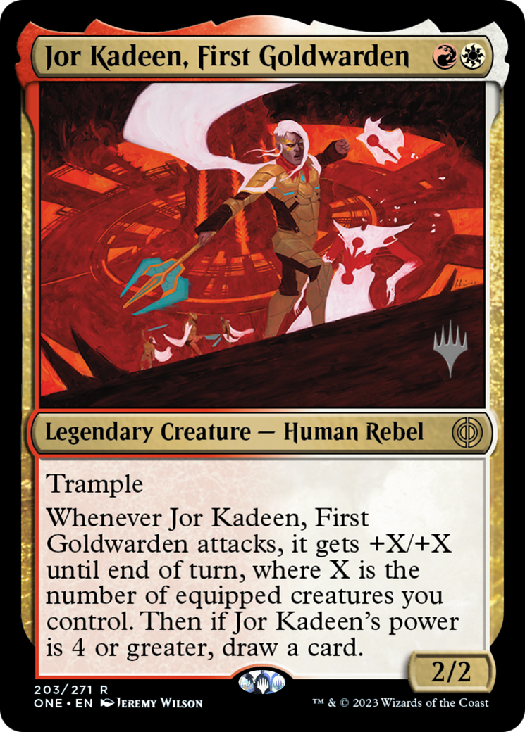 Jor Kadeen, First Goldwarden (Promo Pack) [Phyrexia: All Will Be One Promos] | RetroPlay Games