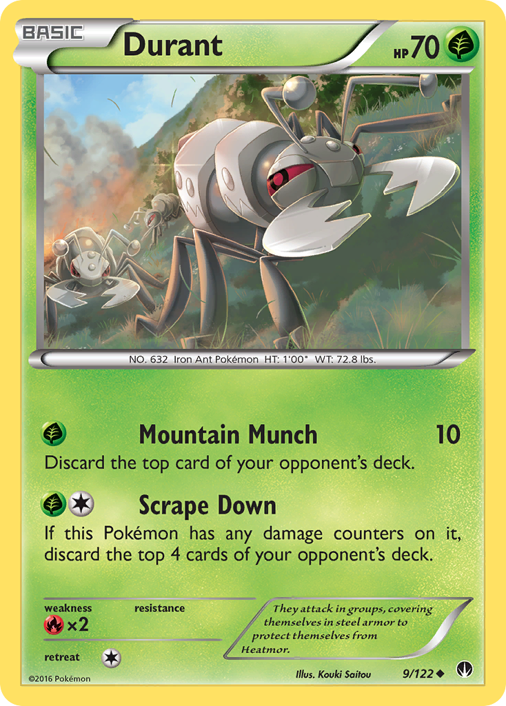 Durant (9/122) [XY: BREAKpoint] | RetroPlay Games