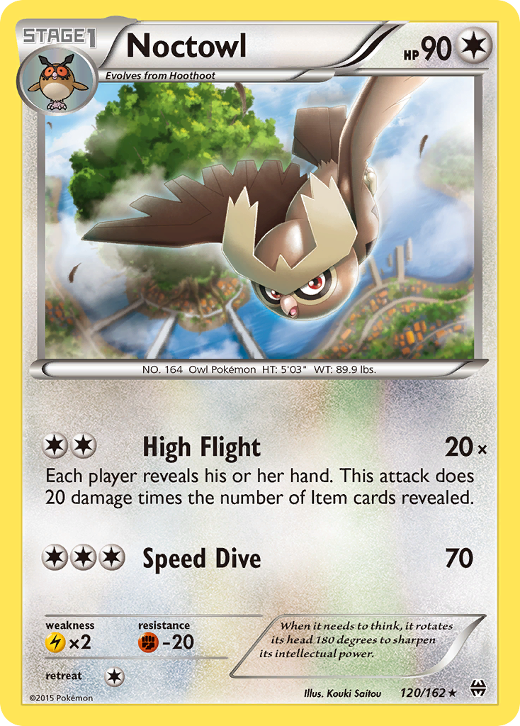 Noctowl (120/162) [XY: BREAKthrough] | RetroPlay Games