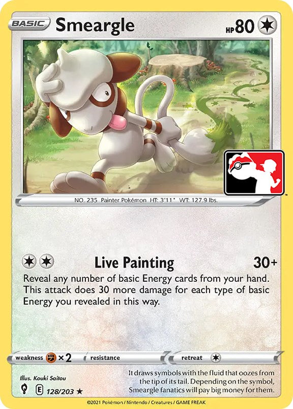 Smeargle (128/203) [Prize Pack Series One] | RetroPlay Games