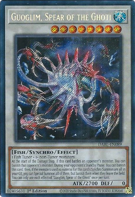 Guoglim, Spear of the Ghoti [DABL-EN089] Secret Rare | RetroPlay Games