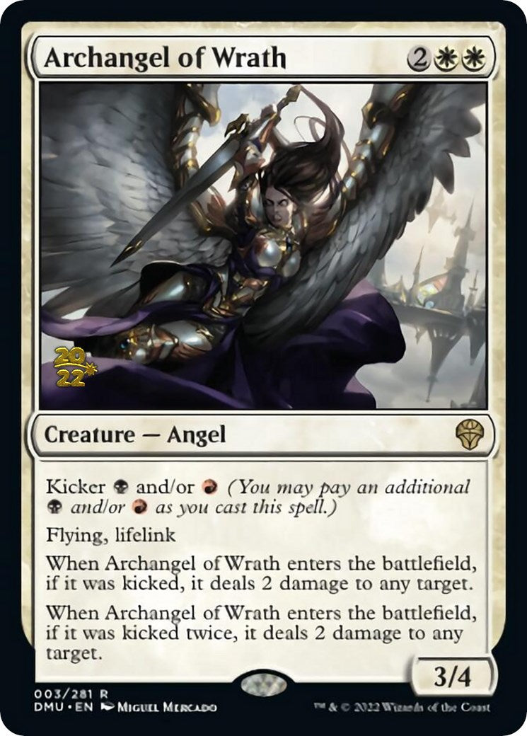 Archangel of Wrath [Dominaria United Prerelease Promos] | RetroPlay Games