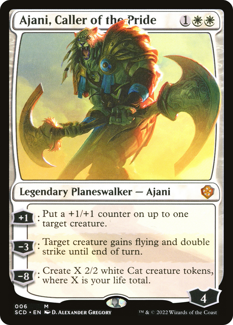 Ajani, Caller of the Pride [Starter Commander Decks] | RetroPlay Games