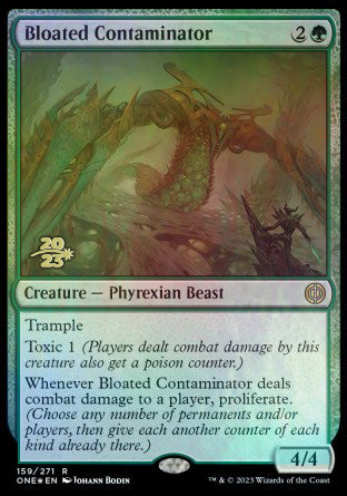 Bloated Contaminator [Phyrexia: All Will Be One Prerelease Promos] | RetroPlay Games