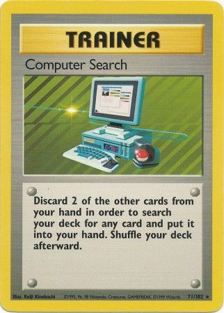 Computer Search (71/102) [Base Set Unlimited] | RetroPlay Games