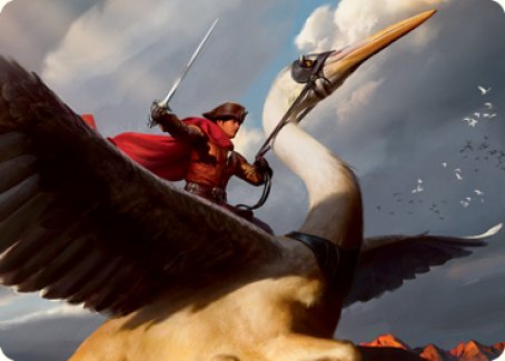 Rem Karolus, Stalwart Slayer Art Card [Innistrad: Midnight Hunt Art Series] | RetroPlay Games