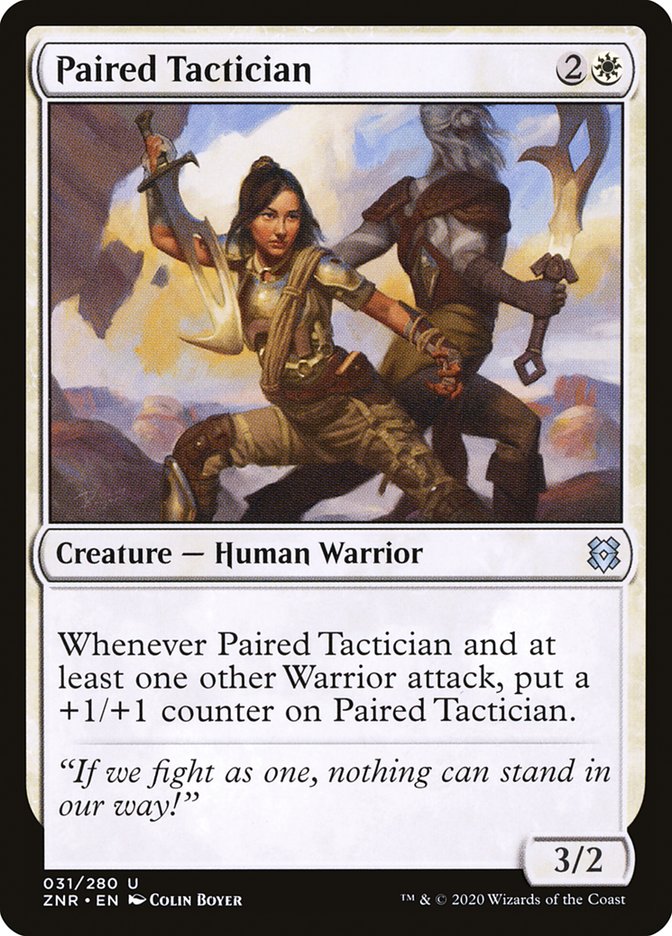 Paired Tactician [Zendikar Rising] | RetroPlay Games