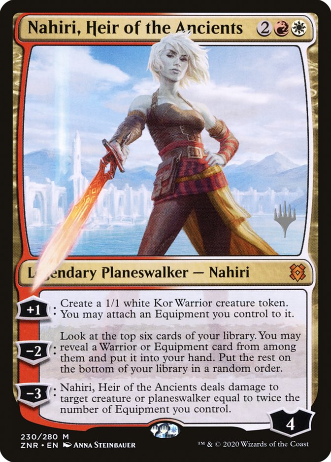 Nahiri, Heir of the Ancients (Promo Pack) [Zendikar Rising Promos] | RetroPlay Games