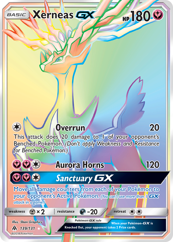 Xerneas GX (139/131) [Sun & Moon: Forbidden Light] | RetroPlay Games