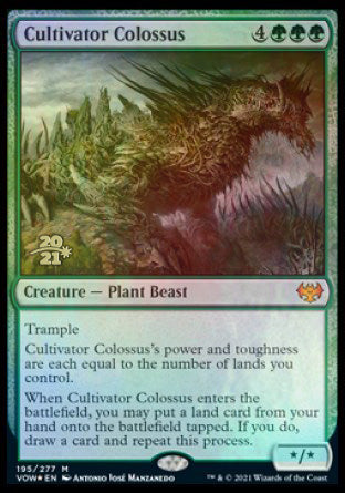 Cultivator Colossus [Innistrad: Crimson Vow Prerelease Promos] | RetroPlay Games