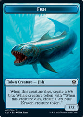 Beast (010) // Fish Token [Commander 2021 Tokens] | RetroPlay Games