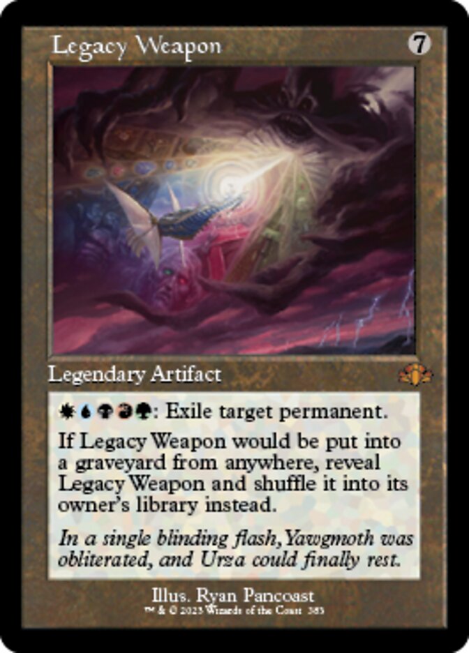 Legacy Weapon (Retro) [Dominaria Remastered] | RetroPlay Games