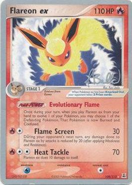 Flareon ex (108/113) (Eeveelutions - Jimmy Ballard) [World Championships 2006] | RetroPlay Games