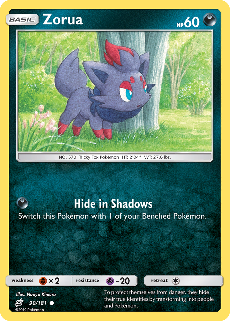 Zorua (90/181) [Sun & Moon: Team Up] | RetroPlay Games