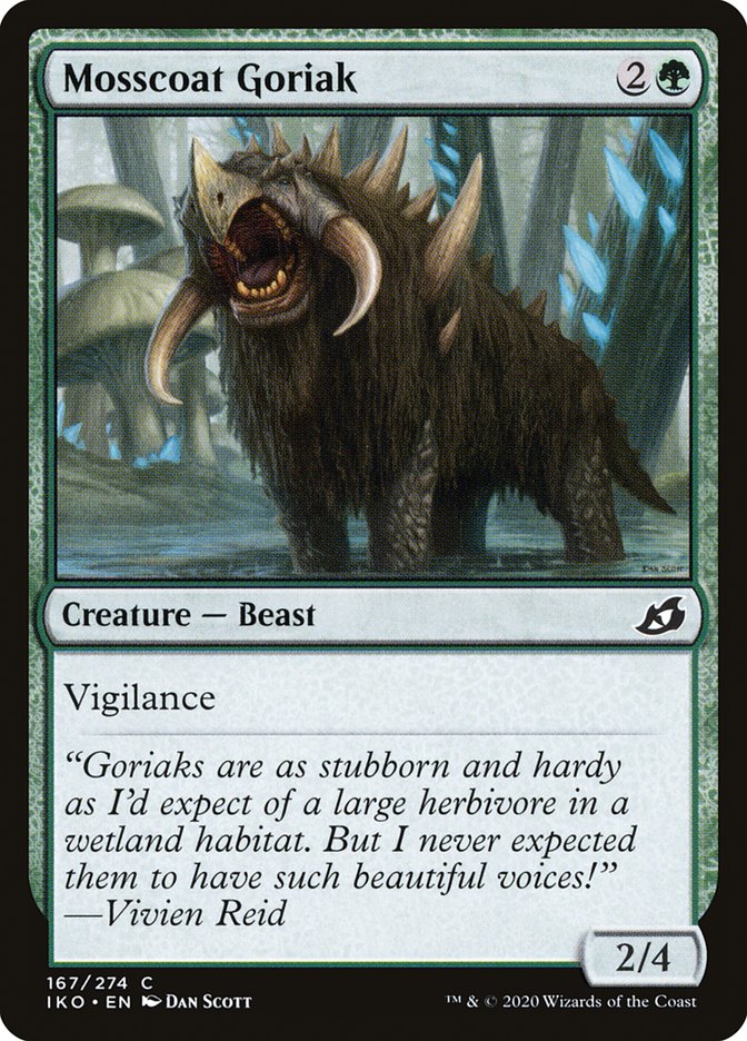 Mosscoat Goriak [Ikoria: Lair of Behemoths] | RetroPlay Games