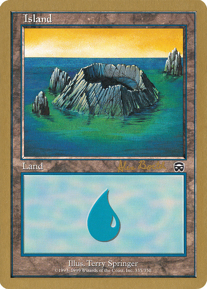 Island (ab335) (Alex Borteh) [World Championship Decks 2001] | RetroPlay Games