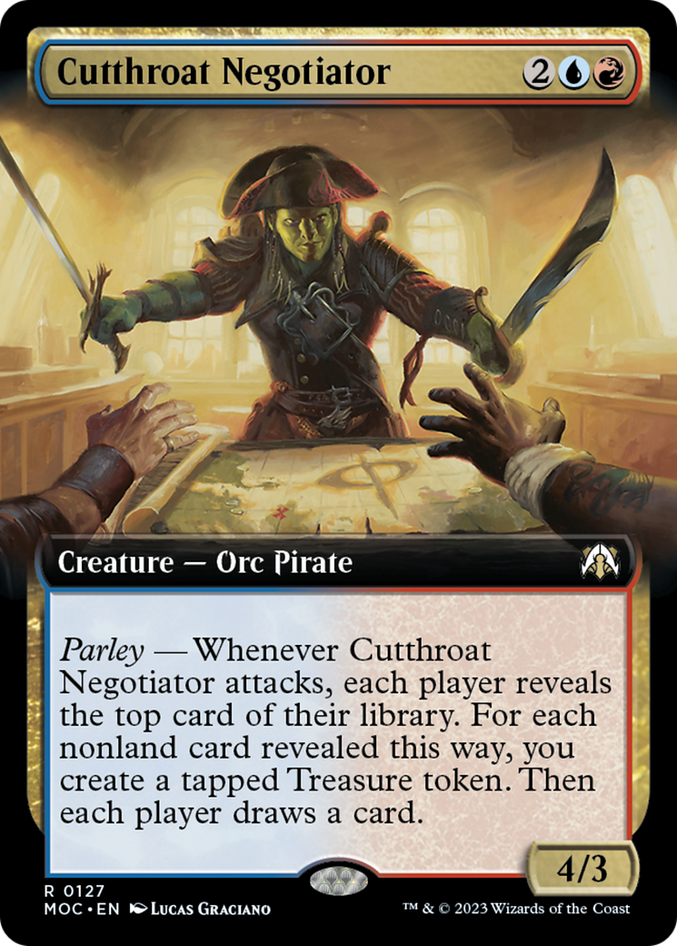 Cutthroat Negotiator (Extended Art) [March of the Machine Commander] | RetroPlay Games