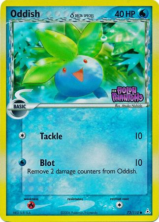 Oddish (73/110) (Delta Species) (Stamped) [EX: Holon Phantoms] | RetroPlay Games