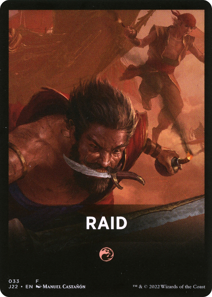 Raid Theme Card [Jumpstart 2022 Front Cards] | RetroPlay Games