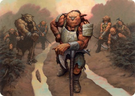 Hobgoblin Bandit Lord Art Card [Dungeons & Dragons: Adventures in the Forgotten Realms Art Series] | RetroPlay Games