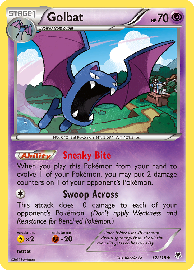 Golbat (32/119) [XY: Phantom Forces] | RetroPlay Games