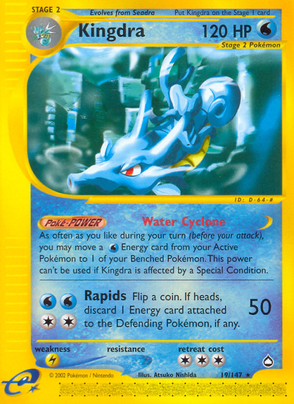 Kingdra (19/147) [Aquapolis] | RetroPlay Games