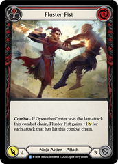 Fluster Fist (Red) [U-WTR086] (Welcome to Rathe Unlimited)  Unlimited Rainbow Foil | RetroPlay Games