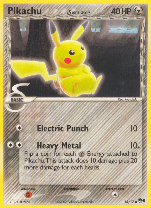 Pikachu (13/17) (Delta Species) [POP Series 5] | RetroPlay Games