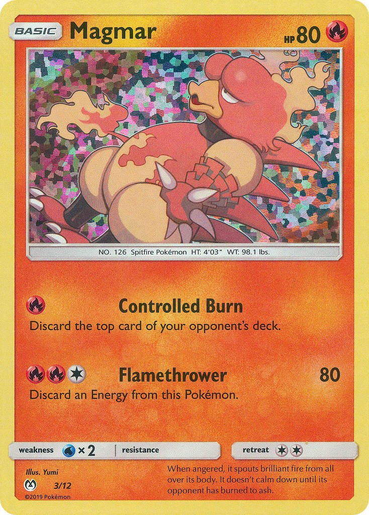 Magmar (3/12) [McDonald's Promos: 2019 Collection] | RetroPlay Games