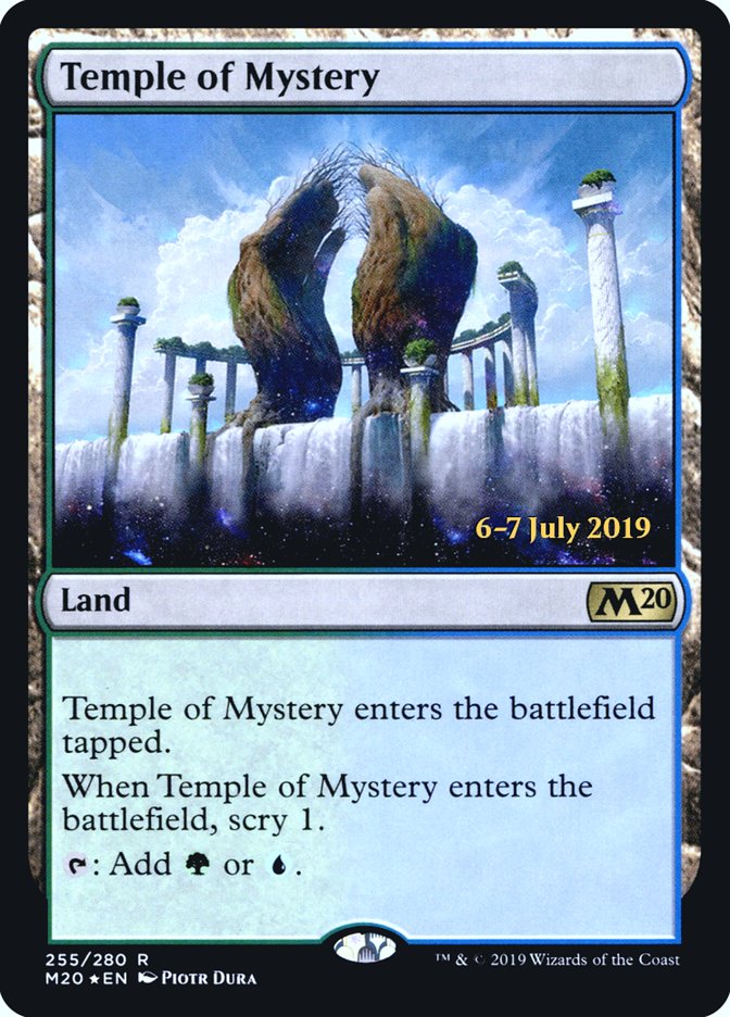 Temple of Mystery  [Core Set 2020 Prerelease Promos] | RetroPlay Games