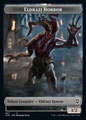 Horror // Eldrazi Horror Double-sided Token [Commander Legends: Battle for Baldur's Gate Tokens] | RetroPlay Games