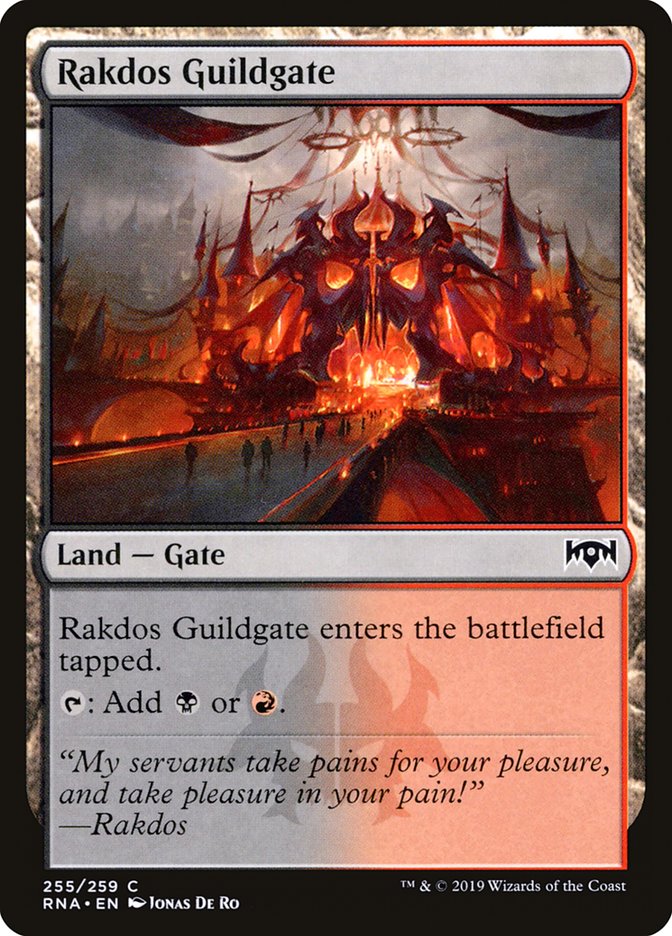 Rakdos Guildgate (255/259) [Ravnica Allegiance] | RetroPlay Games