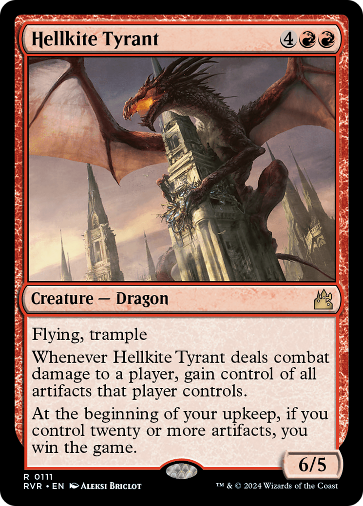 Hellkite Tyrant [Ravnica Remastered] | RetroPlay Games