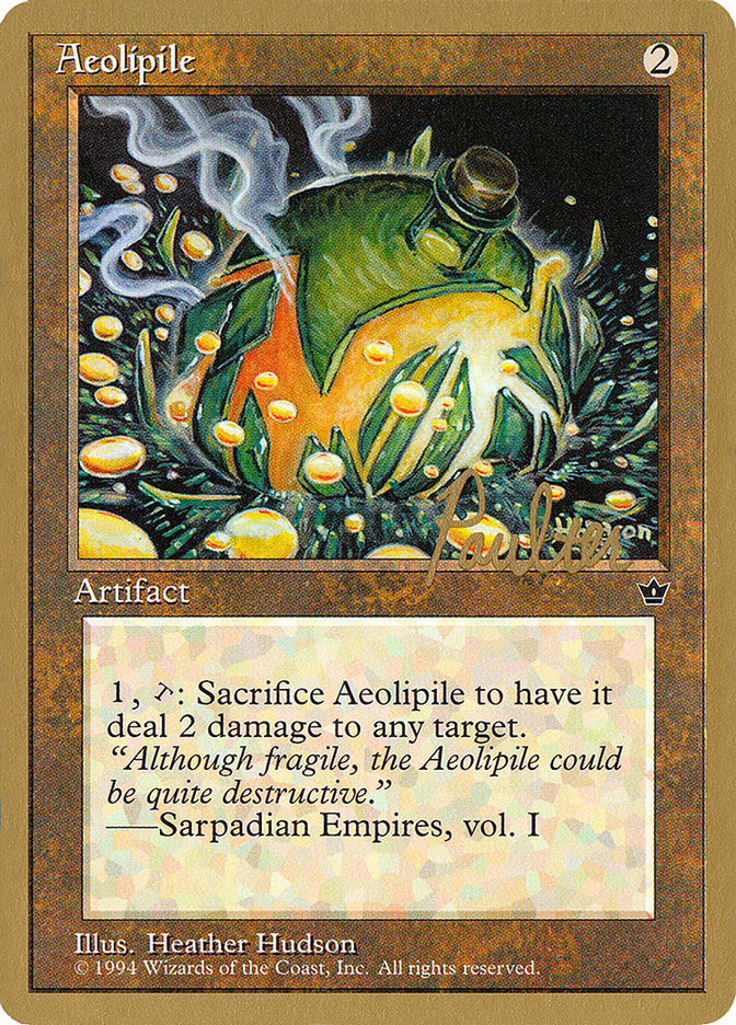 Aeolipile (Preston Poulter) [Pro Tour Collector Set] | RetroPlay Games