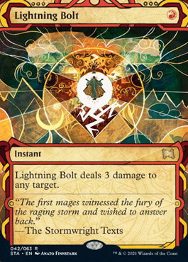 Lightning Bolt (Etched Foil) [Strixhaven Mystical Archive] | RetroPlay Games