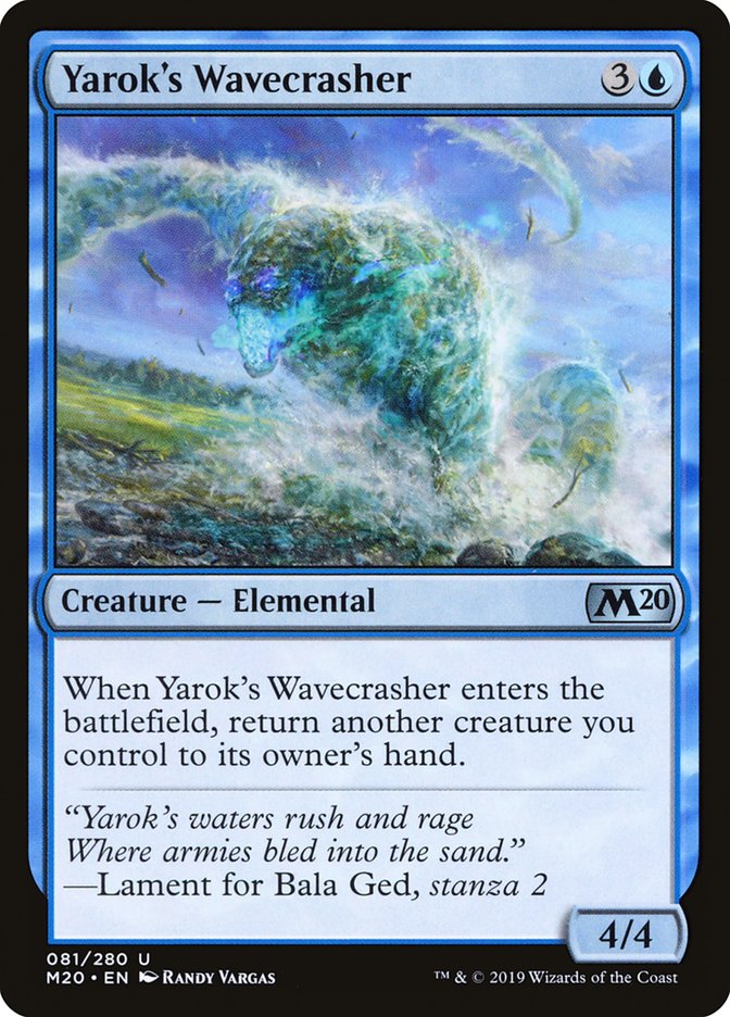 Yarok's Wavecrasher [Core Set 2020] | RetroPlay Games