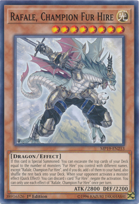 Rafale, Champion Fur Hire [MP19-EN253] Common | RetroPlay Games