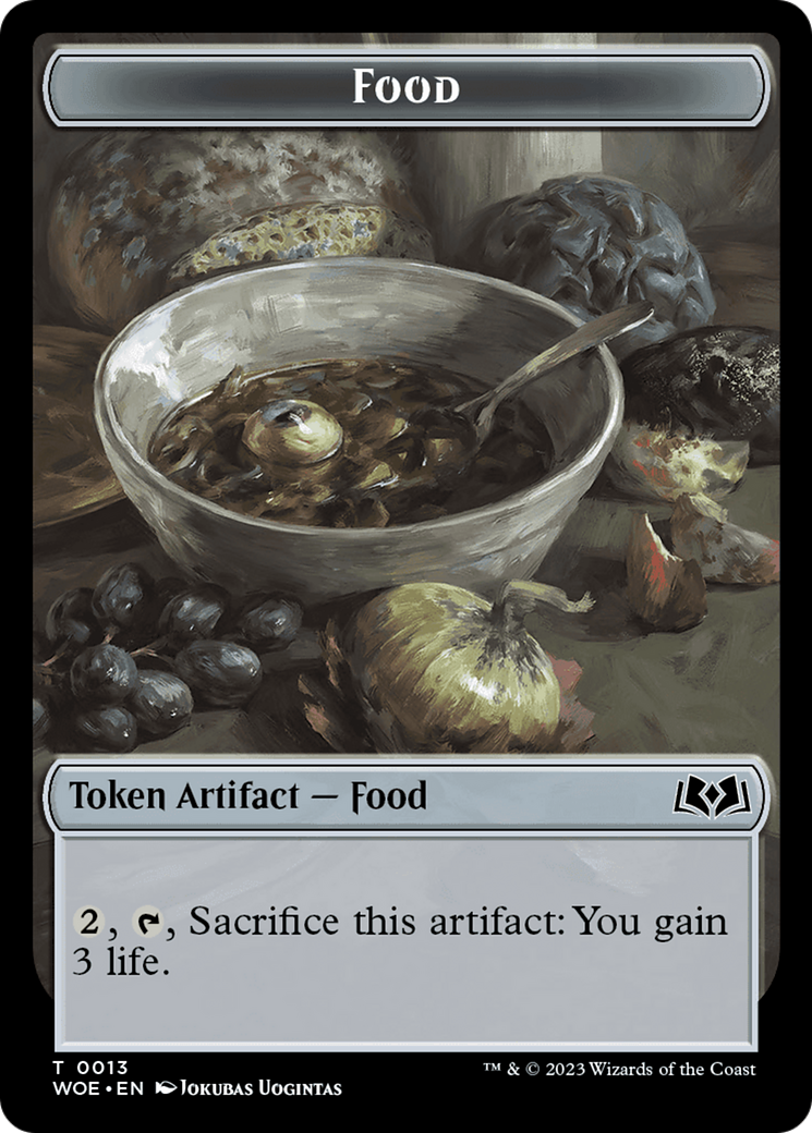 Food (0013) Token [Wilds of Eldraine Tokens] | RetroPlay Games