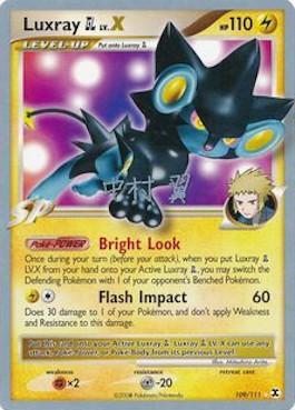 Luxray GL LV.X (109/111) (Crowned Tiger - Tsubasa Nakamura) [World Championships 2009] | RetroPlay Games