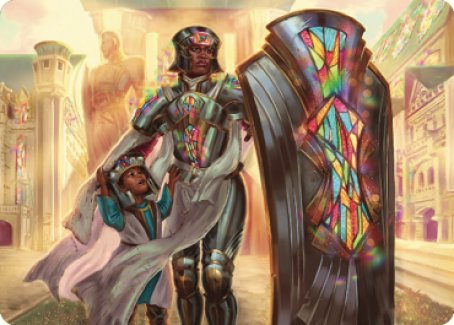 Guardian of New Benalia Art Card [Dominaria United Art Series] | RetroPlay Games