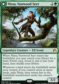 Nissa, Vastwood Seer // Nissa, Sage Animist [Magic Origins] | RetroPlay Games