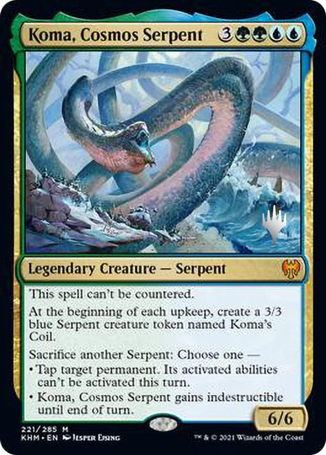 Koma, Cosmos Serpent [Kaldheim Promo Pack] | RetroPlay Games