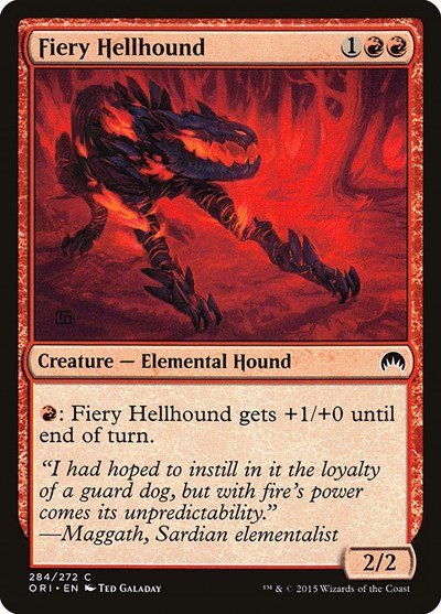 Fiery Hellhound [Magic Origins] | RetroPlay Games