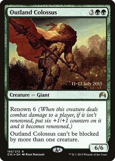 Outland Colossus [Magic Origins Promos] | RetroPlay Games