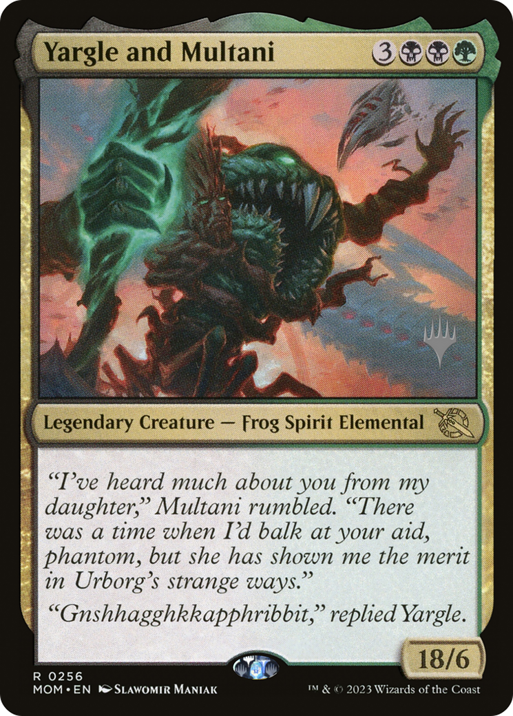 Yargle and Multani (Promo Pack) [March of the Machine Promos] | RetroPlay Games