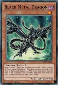 Black Metal Dragon [CORE-EN022] Common | RetroPlay Games