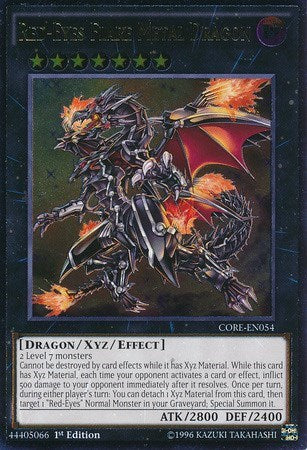 Red-Eyes Flare Metal Dragon (UTR) [CORE-EN054] Ultimate Rare | RetroPlay Games