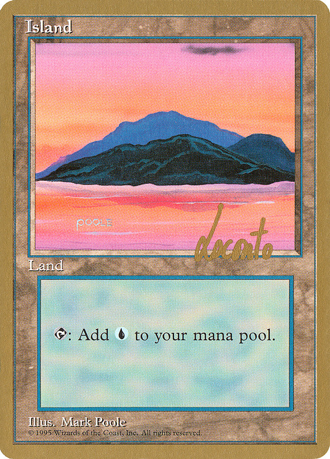 Island (ml369) (Michael Loconto) [Pro Tour Collector Set] | RetroPlay Games