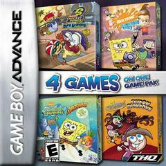 Nickelodeon 4 Games on One Game Pack - GameBoy Advance | RetroPlay Games